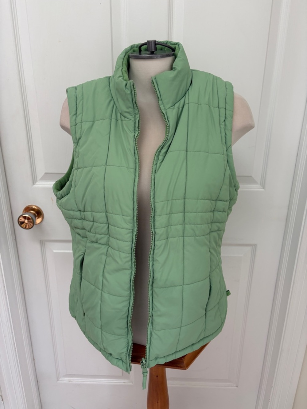 Cotton Ginny Quilted Reversible Sleeveless Puffer Vest
